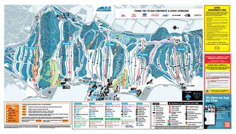 Blue Mountain Ski Trail Map Free Download