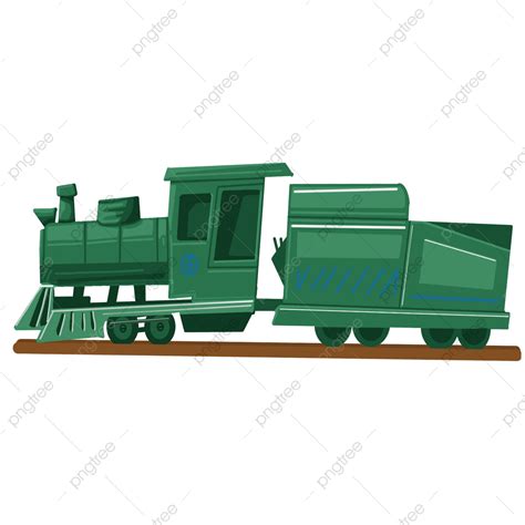 Steam Train PNG Transparent, Steam Train Green Transportation, Steam Train, Transport, Green PNG ...