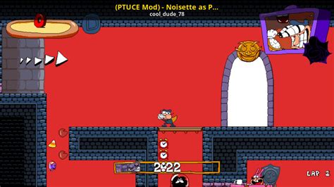 (PTUCE Mod) - Noisette as Pizzaface! [Pizza Tower] [Mods]