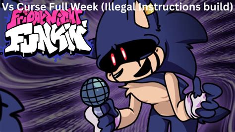 FNF Vs Curse Full Week (Illegal Instructions Build) - YouTube