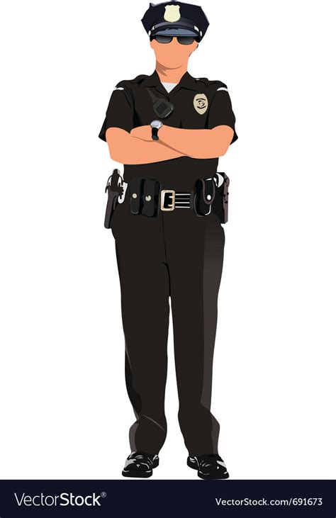 Police Royalty Free Vector Image - VectorStock