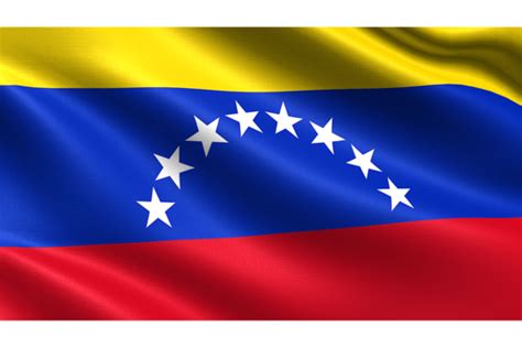 Venezuelan Flag Waving
