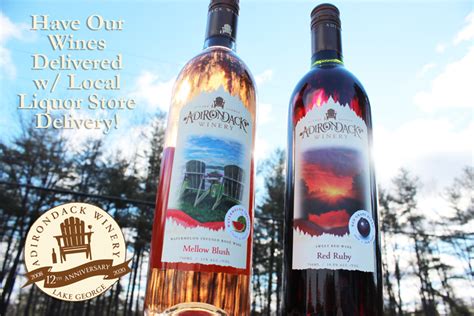 Adirondack Winery - Blog - New York Liquor Store's Delivering ADK Winery Wines!