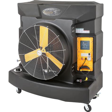 36" Portable Evaporative Cooling Fan - Grizzly Industrial