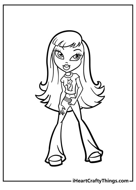 Bratz Coloring Pages Cartoon Coloring Pages, Colouring Pages, Coloring Sheets, Coloring Pages ...