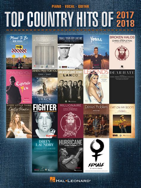 Top Country Hits of 2017-2018 - Sheet Music - Read Online