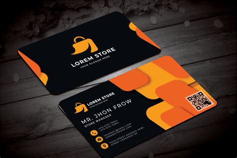 Personalize Retail Store Business Card Design Templates