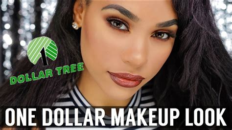 ONE DOLLAR MAKEUP SLAY | DOLLAR TREE MAKEUP CHALLENGE - YouTube