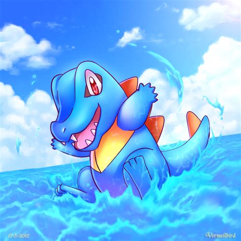 Totodile by Vermeilbird on DeviantArt