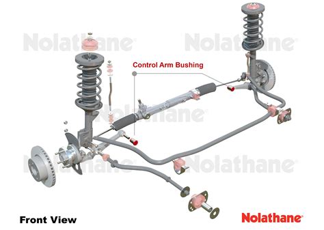 Auto Brake Parts - Nolathane Control arm - lower inner bushing for HOLDEN CREWMAN VY, VZ RWD