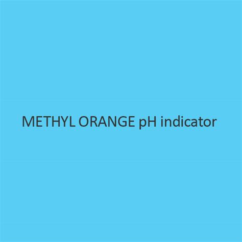 Methyl Orange Ph Indicator buy online at ibuychemikals | CAS No.547-58-0