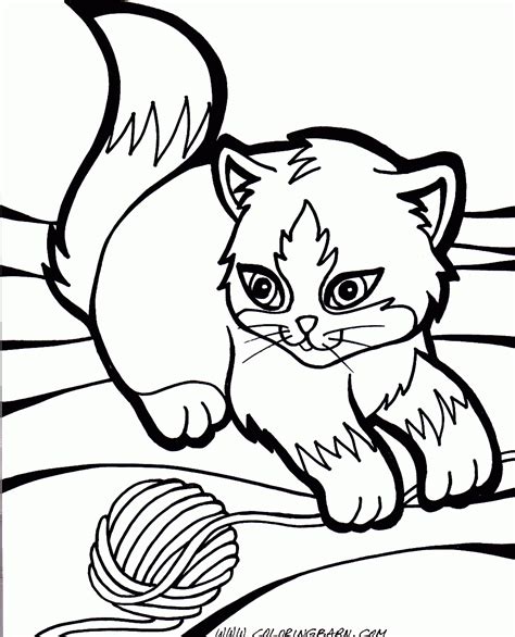 Free Printable Cat Coloring Pages For Adults - Free printable cat ...