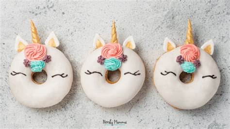 Unicorn Donuts Recipe - Cutest Delicious Donuts - Nerdy Mamma