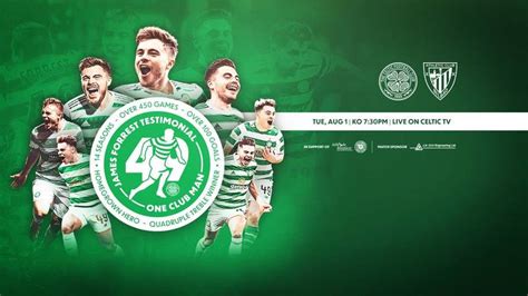 James Forrest Testimonial LIVE on Celtic TV for overseas subscribers ...