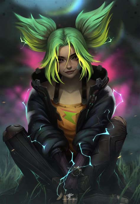 ArtStation - Zeri - League of legends