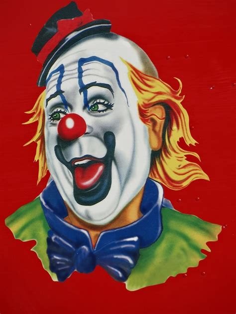 Colorful Circus Clown Art