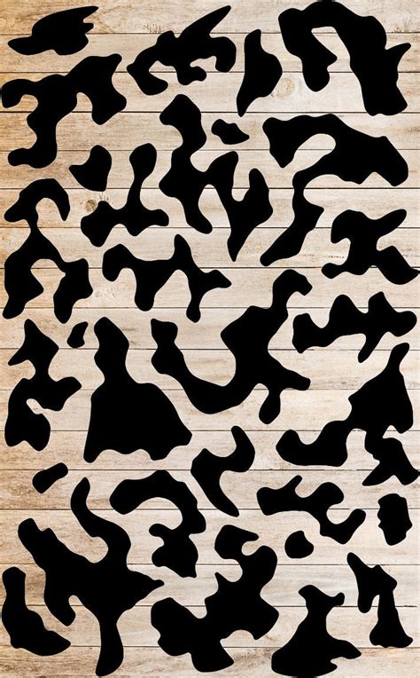 Woodland Camo Pattern SVG - Etsy