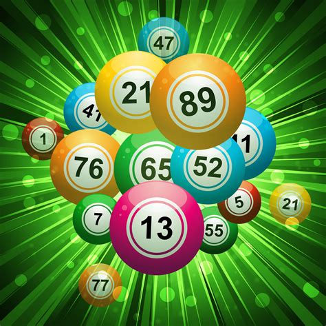 Download Bingo Balls In Aesthetic Green Wallpaper | Wallpapers.com