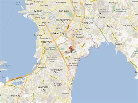 Taguig Map - Philippines