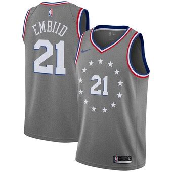 Joel Embiid Gear, Shop Joel Embiid Jerseys, T-Shirts & Apparel ...