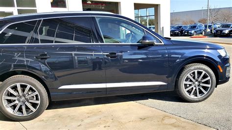 2017 Audi Q7 in Ink Blue - Test Drive, Review, and Walkaround at Audi ...