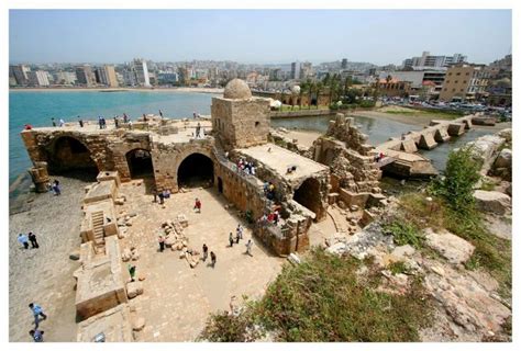 Ancient city of Sidon. When Jesus was travelling through the district ...