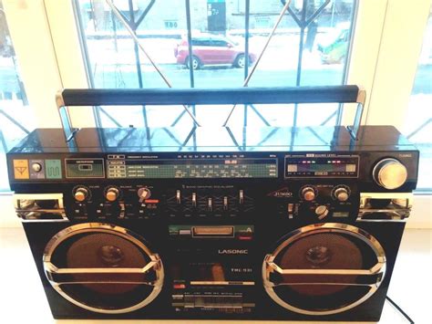 Vintage Lasonic TRC 931 Stereo Cassette Boombox First Edition | Boombox ...