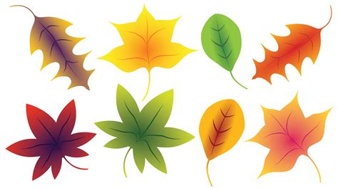 Fall Leaves Clip Art - A Free Clip Art Bundle That's Too Good To Miss!