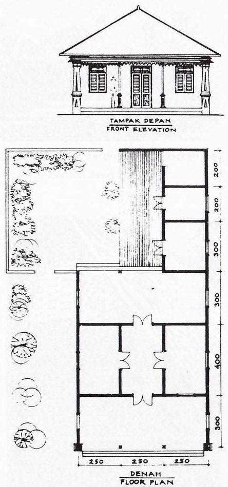 Detail Sketsa Rumah Adat Bali Koleksi Nomer 22