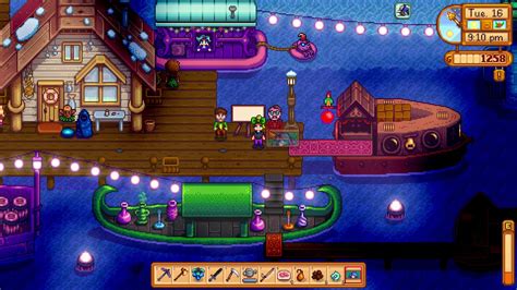 How to buy Paintings at Night Market - Stardew Valley - YouTube