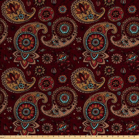 Paisley Pattern Fabric – Design Patterns