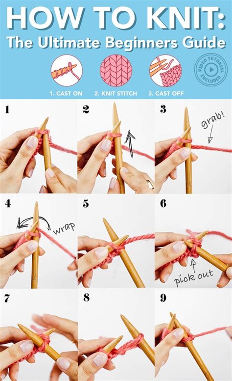 How to knit for beginners – Artofit