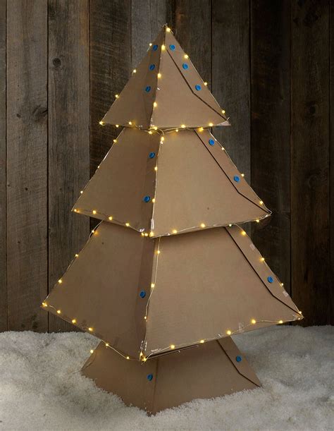 How To Make a Cardboard Christmas Tree – Makedo Hub