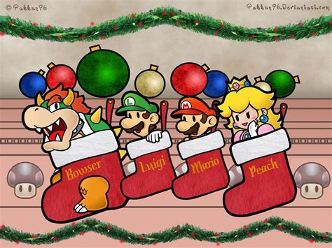 Mario Christmas Wallpapers - Wallpaper Cave