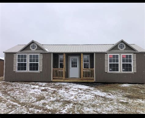 16x40 Side Cabin | She sheds, Cabin, Building