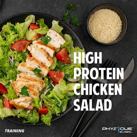 High Protein Chicken Salad | Physique Global