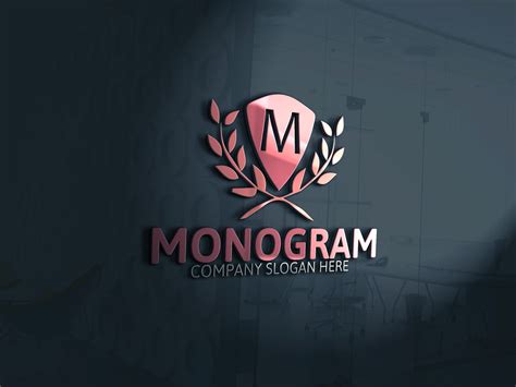 Monogram M Logo ~ Logo Templates ~ Creative Market