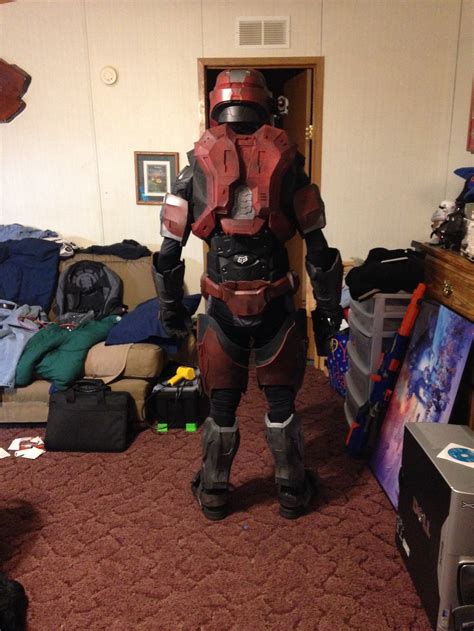 Halo Reach Mark V Base with Mark VI Helmet | Halo Costume and Prop ...