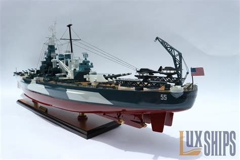 USS North Carolina Ship Model USS North Carolina Battleship - Etsy