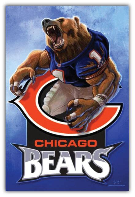 Chicago Bears NFL Car Bumper Sticker Decal- 3'' or 5'' | eBay