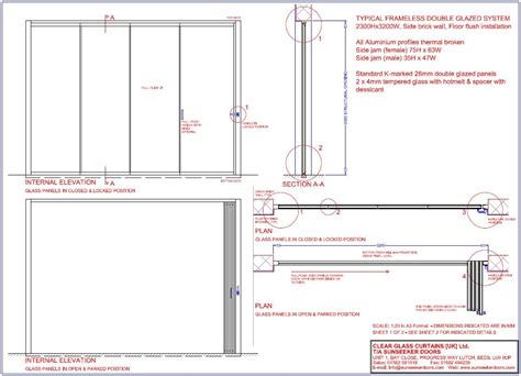 Technical Frameless Doors - Finlinedoors | Frameless glass doors ...