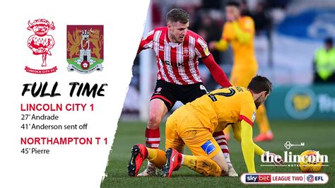 Lincoln City FC on Twitter: "FULL TIME: 10-man City are held to a point against @ntfc. 🔴 1-1 👞 # ...