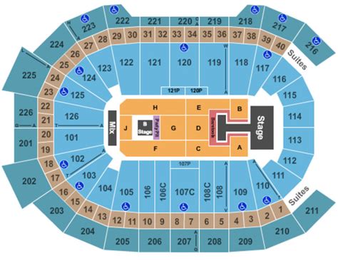 Giant Center Tickets in Hershey Pennsylvania, Giant Center Seating ...