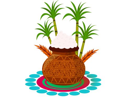 Pongal Pot png Vectors Free Design Elements for Makara Sankranti | BrainyTeluguQuotes.comTelugu ...