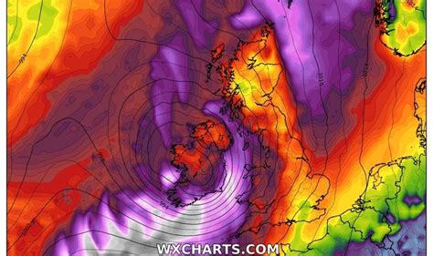 UK storm alert: Maps track Storm Agnes as she batters UK | Weather | News | Express.co.uk