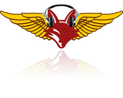 Bass Pirate Winged Fox Logo by AdmiralSerenity on DeviantArt