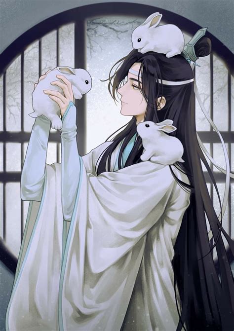 I give you, Lan Ying, the husband of Lan Zhan and adoptive father of Lan Sizhui. | Dao, Cute ...