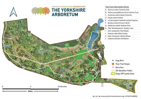 Arboretum Map — Yorkshire Arboretum