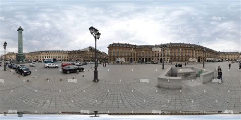 360° view of Place Vendome, Paris - Alamy