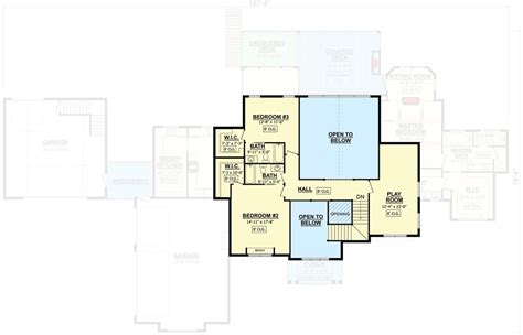 The Chestnut floorplan second floor - Remington Homes